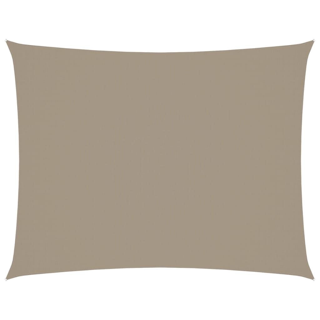 VidaXL Zonnescherm rechthoekig 3x6 m oxford stof taupe