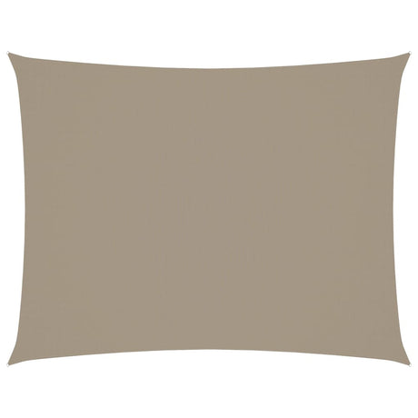 VidaXL Zonnescherm rechthoekig 3x6 m oxford stof taupe