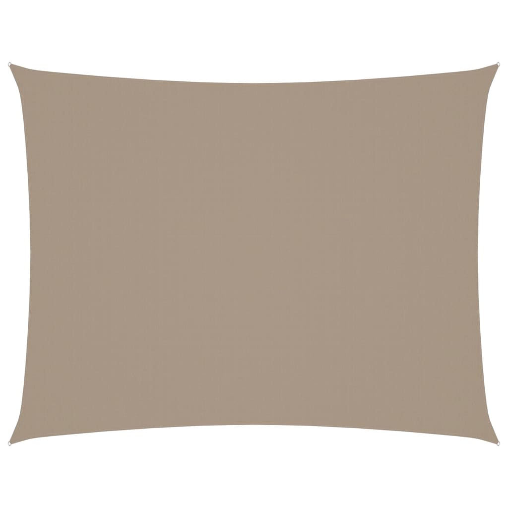 Vidaxl SunShade Obdélníkový 4x6 m Oxford Fabric Taupe