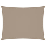 Vidaxl Sunshade rectangulaire 4x6 m oxford tissu taupe