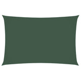 Vidaxl Sunshade Rectangular 2x4 M Oxford Fabric Dark Green