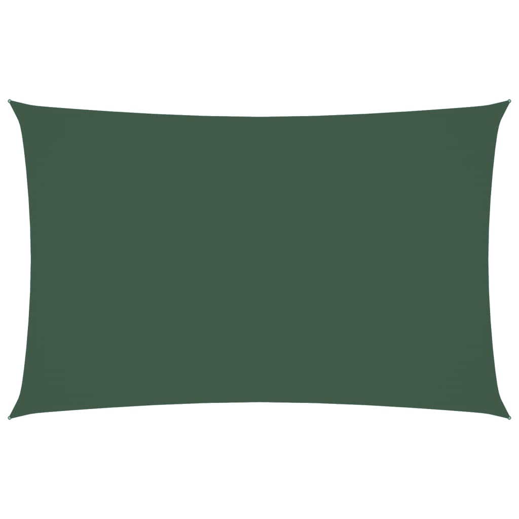 Vidaxl Sunshade Rectangular 2x4.5 m Oxford Fabric Dark Green