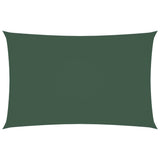 Vidaxl Sunshade Rectangular 2x4.5 m Oxford Fabric Dark Green