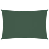 Vidaxl Sunshade Rectangular 2x5 m Oxford Fabric Dark Green