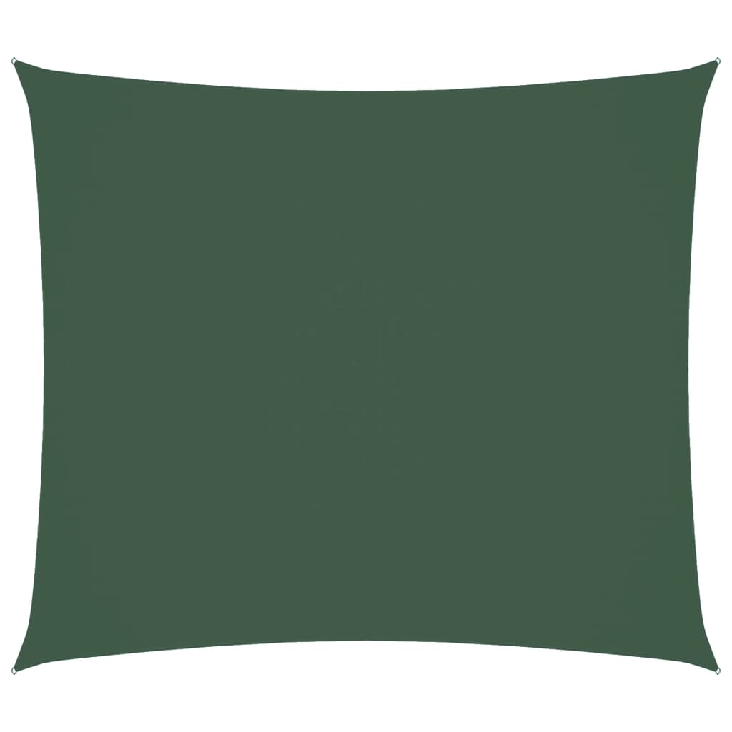 Vidaxl Sunshade prostokątny 2,5x3 M Oxford Fabric Dark Green