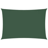 Vidaxl Sunshade Rectangular 3x5 M Oxford Fabric Dark green