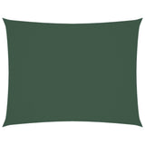 Vidaxl Sunshade Rectangular 3.5x4.5 m Oxford fabric dark green