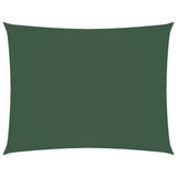 Vidaxl Sunshade prostokątny 3,5x5 M Oxford Fabric Dark Green