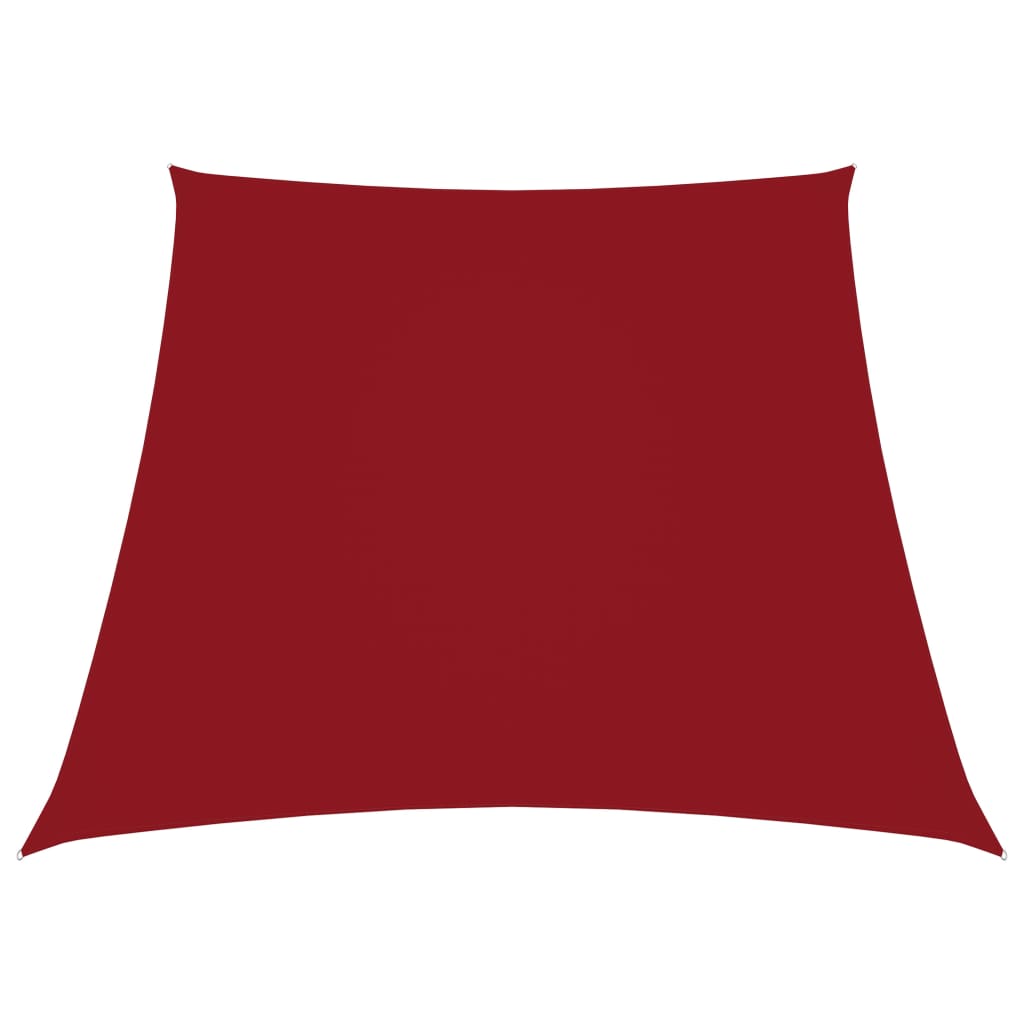 Vidaxl Zonnezeil Trapezium 2 4x3 M tessuto rosso rosso