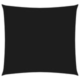 Vidaxl Sunshade Square 3,6x3,6 m Oxford tissu noir