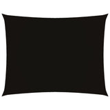 Vidaxl Sunshade prostokątny 2x3 M Oxford Fabric Black