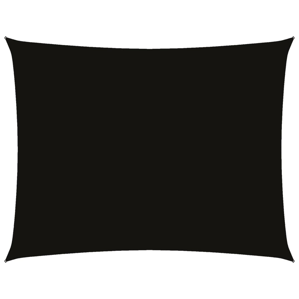 Vidaxl Sunshade Rectangular 2x3.5 M Oxford fabric black