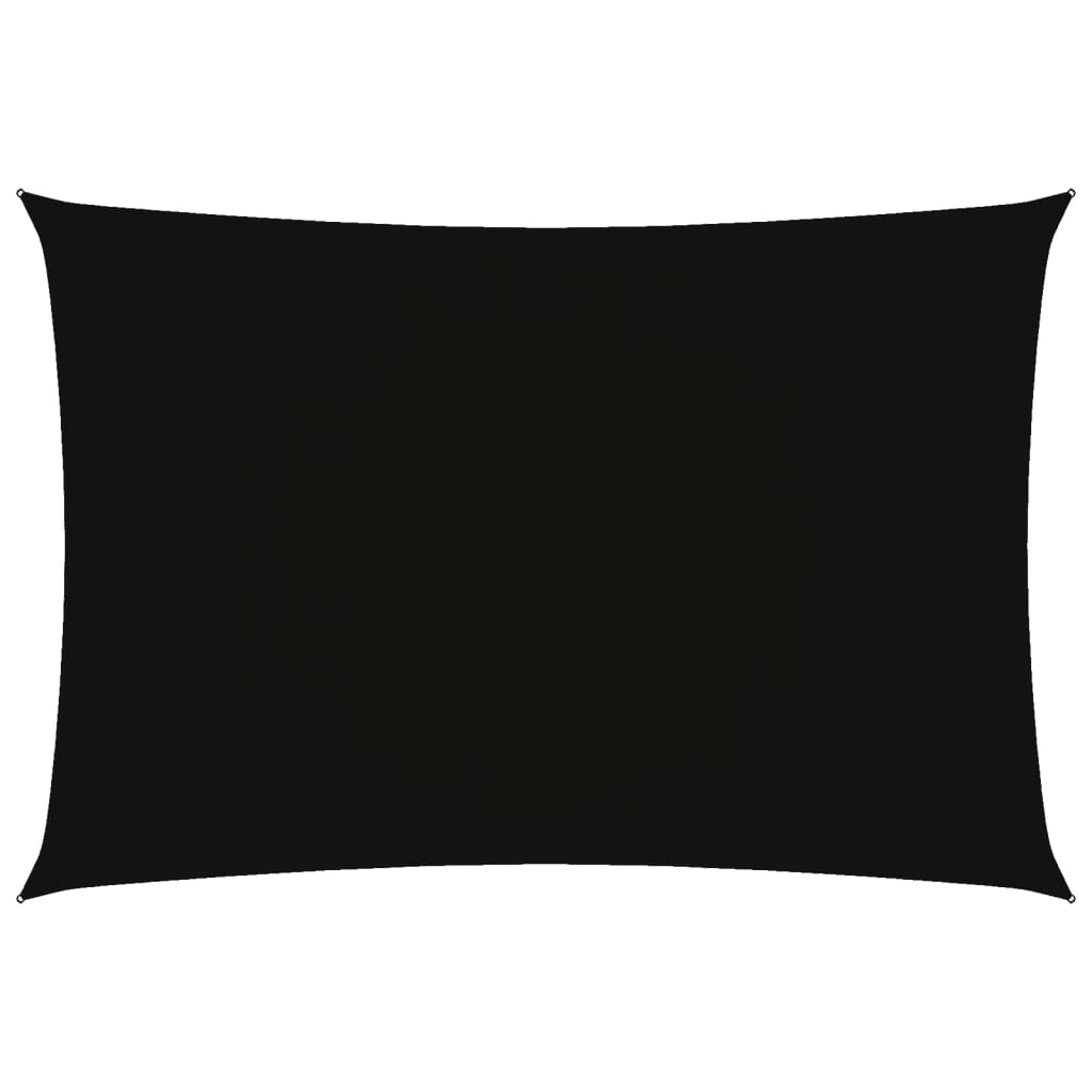 Vidaxl Sunshade Rectangular 2.5x4.5 m Oxford fabric black