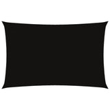 Vidaxl Sunshade Rectangular 2,5x5 M Oxford Fabric Black