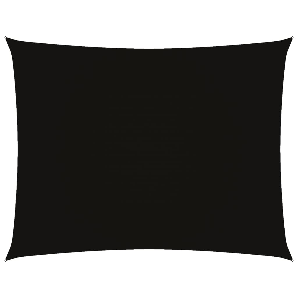 Vidaxl Sunshade Rectangular 3x4,5 M Oxford Fabric Black