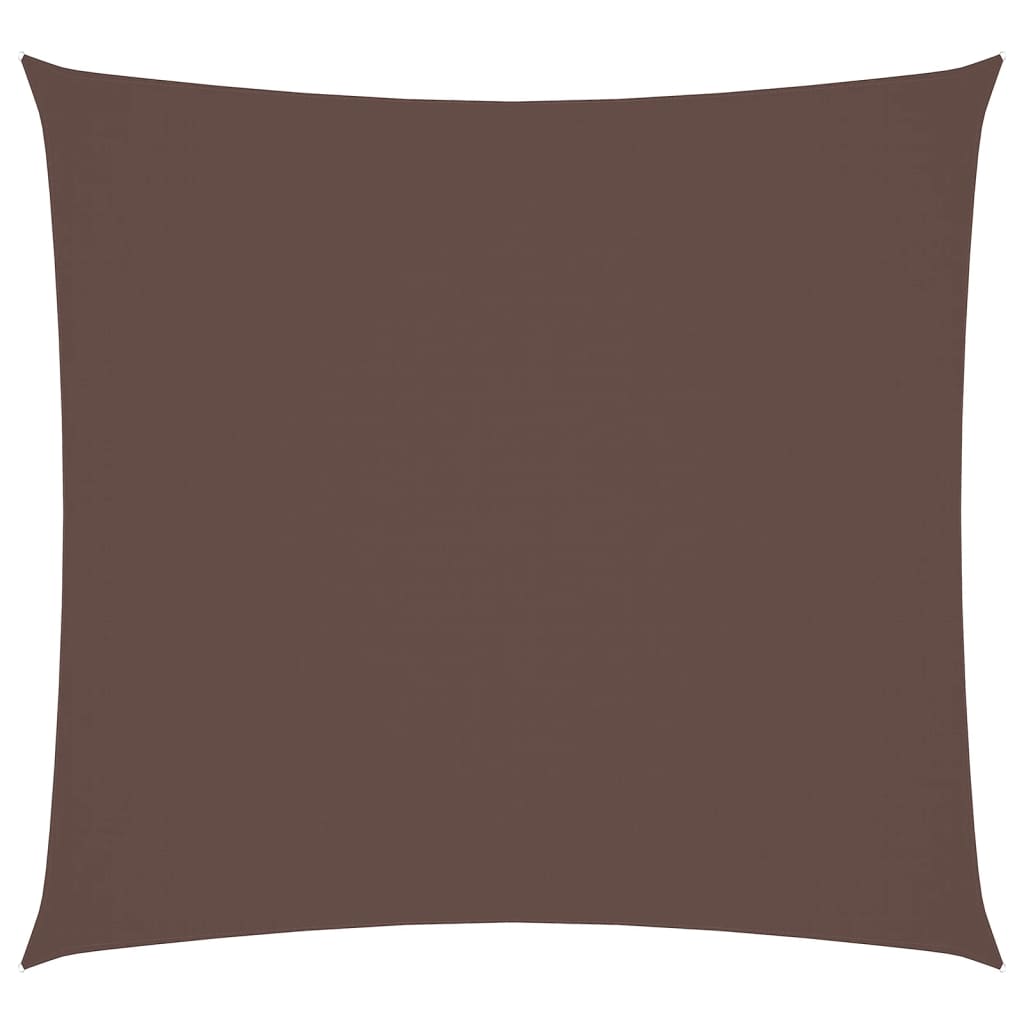 Vidaxl Sunshade Square 2x2 M Oxford Tkanina Brown