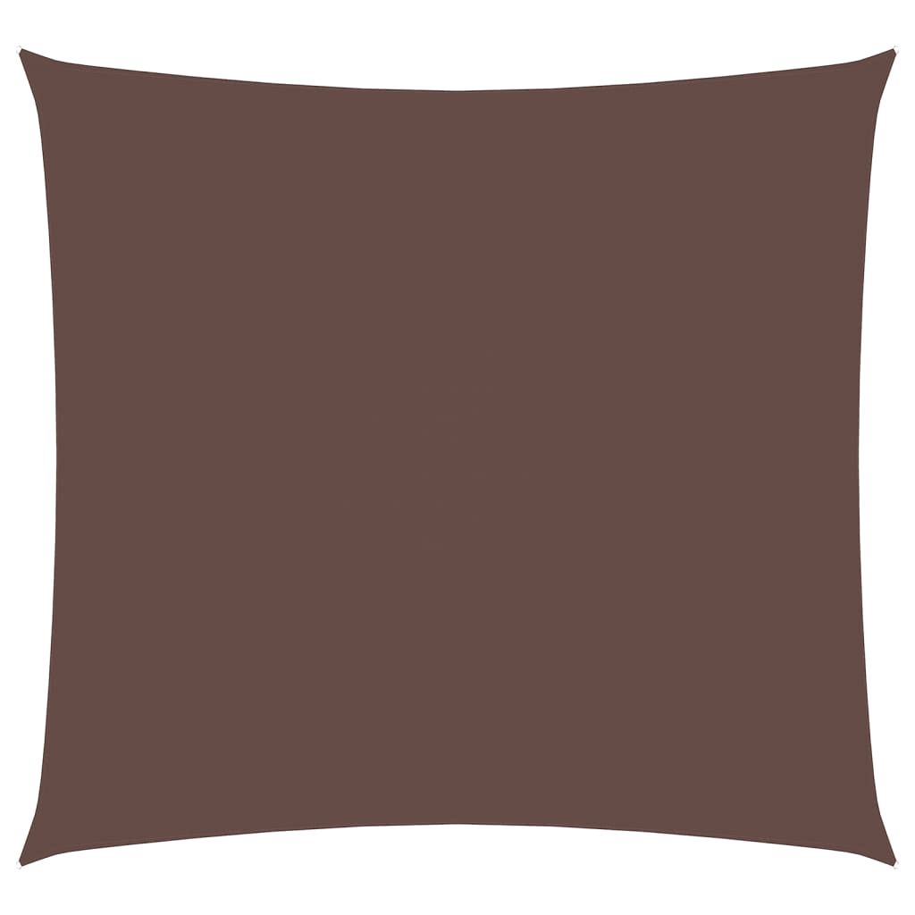 BIDAXL MARKNING Square 4x4 M Oxford Fabric Brown