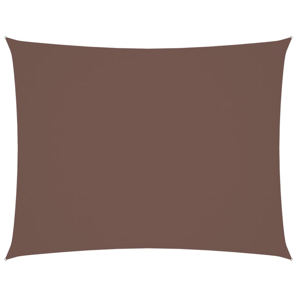 Vidaxl Sunshade prostokątny 2,5x4 M Oxford Tkanina Brown