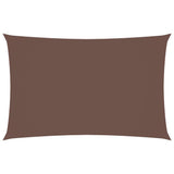 Vidaxl Sunshade Rectangular 2.5x5 M Oxford Fabric Brown