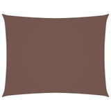 Vidaxl Sunshade Rectangular 3x4 M Oxford Fabric Brown