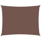 Vidaxl Sunshade Rectangular 3.5x5 M Oxford fabric brown