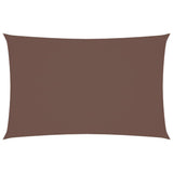 Vidaxl Sunshade Rectangular 5x8 M Oxford Fabric Brown