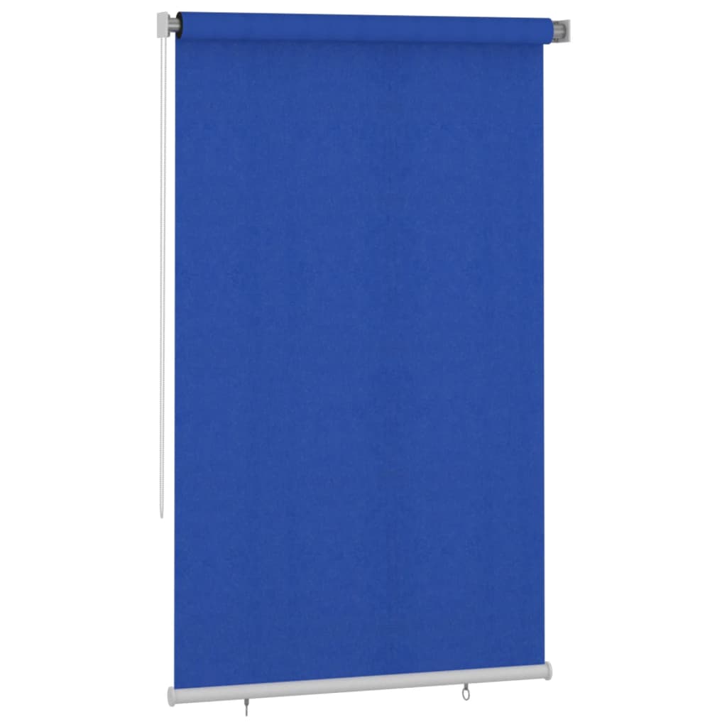 Vidaxl Roller Blind til udenfor 140x230 cm HDPE Blue