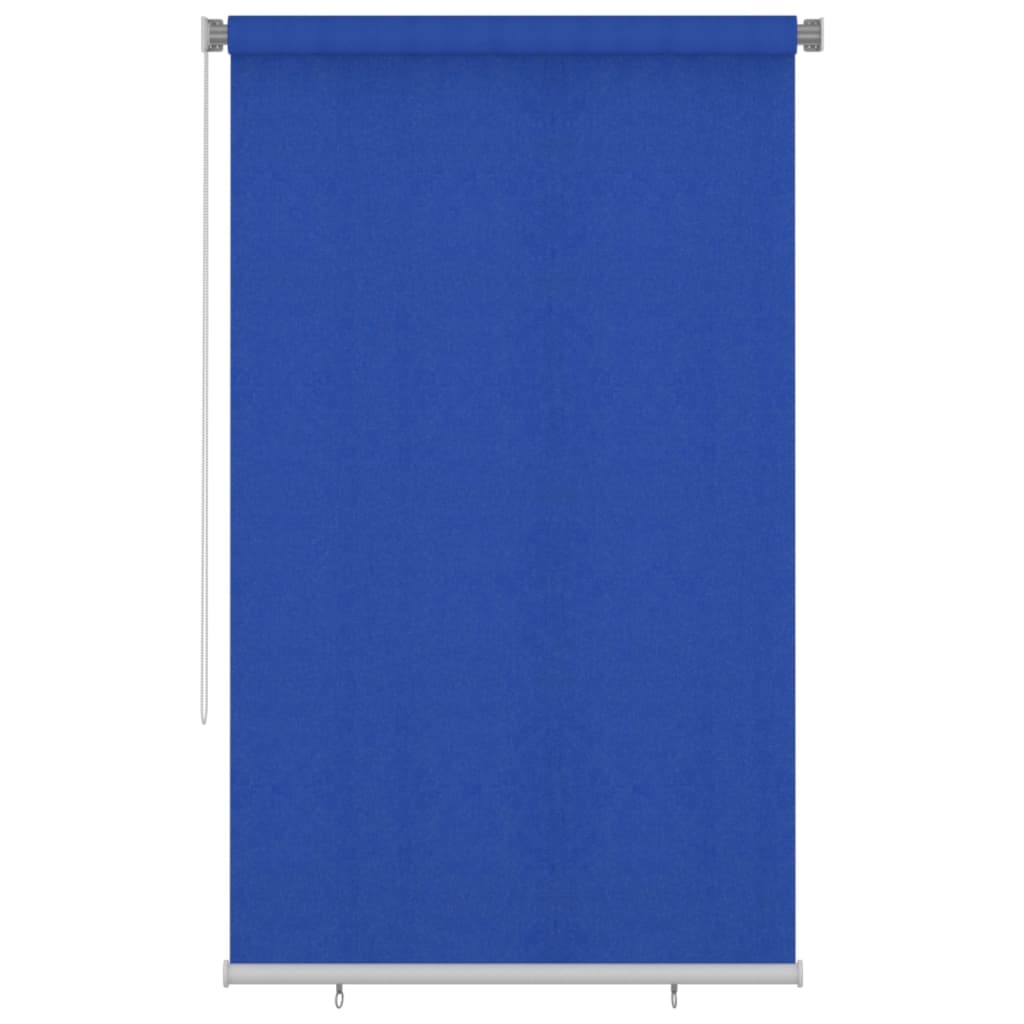 Vidaxl Roller Blind til udenfor 140x230 cm HDPE Blue