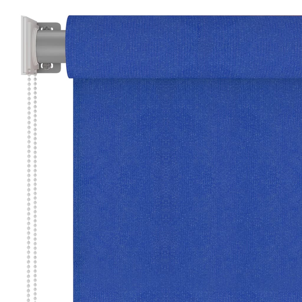 Vidaxl Roller Blind til udenfor 140x230 cm HDPE Blue