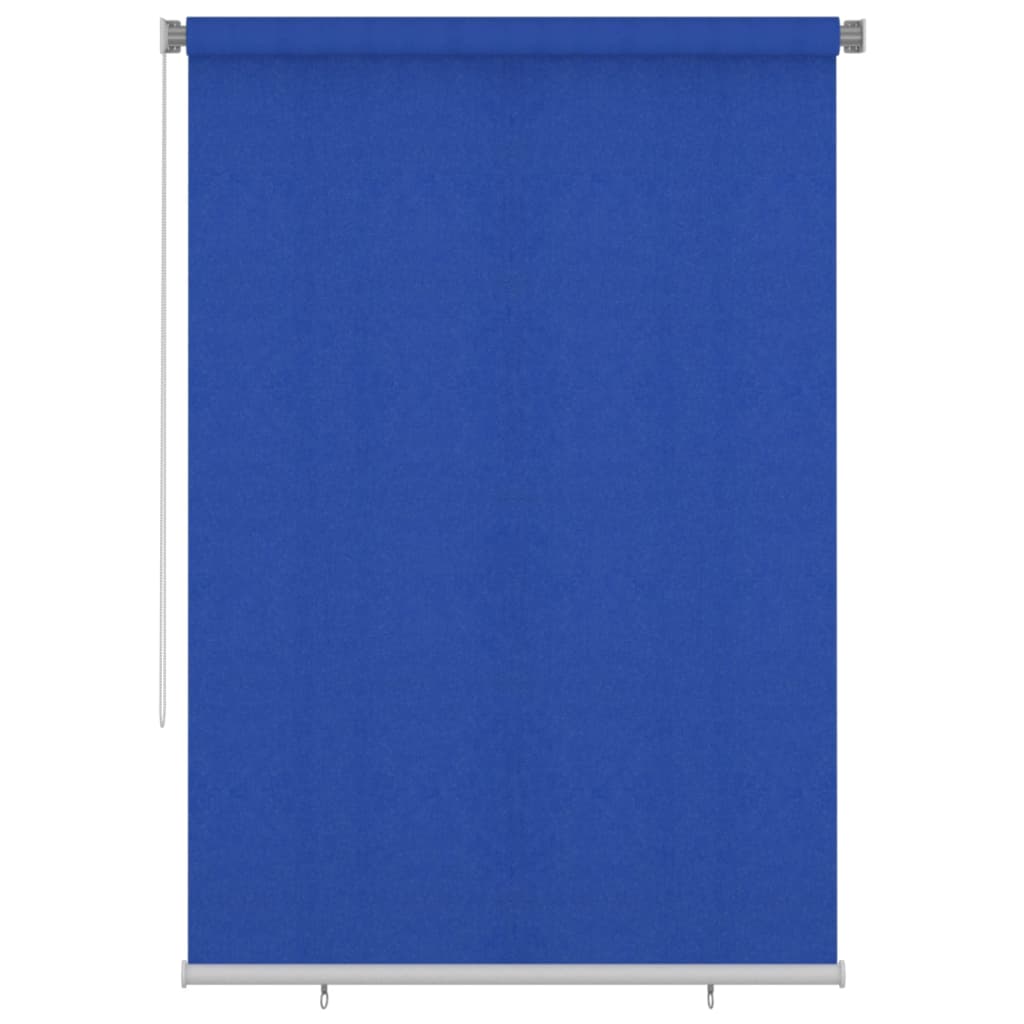 Vidaxl Roller Blind per 160x230 cm HDPE blu