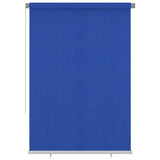 Vidaxl Roller Blind per 160x230 cm HDPE blu