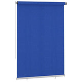 Vidaxl Roller Blind per 160x230 cm HDPE blu