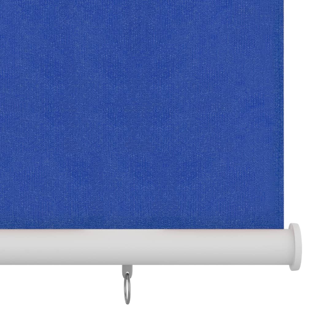 Vidaxl Roller Blind per 160x230 cm HDPE blu