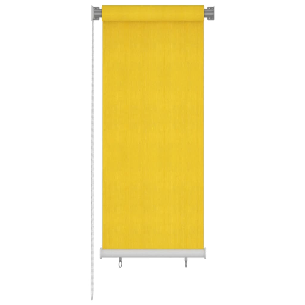 Vidaxl Roller Blind per il giallo HDPE da 60x140 cm all'esterno