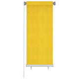 Vidaxl Roller Blind per il giallo HDPE da 60x140 cm all'esterno