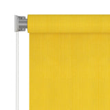 Vidaxl Roller Blind per il giallo HDPE da 60x140 cm all'esterno