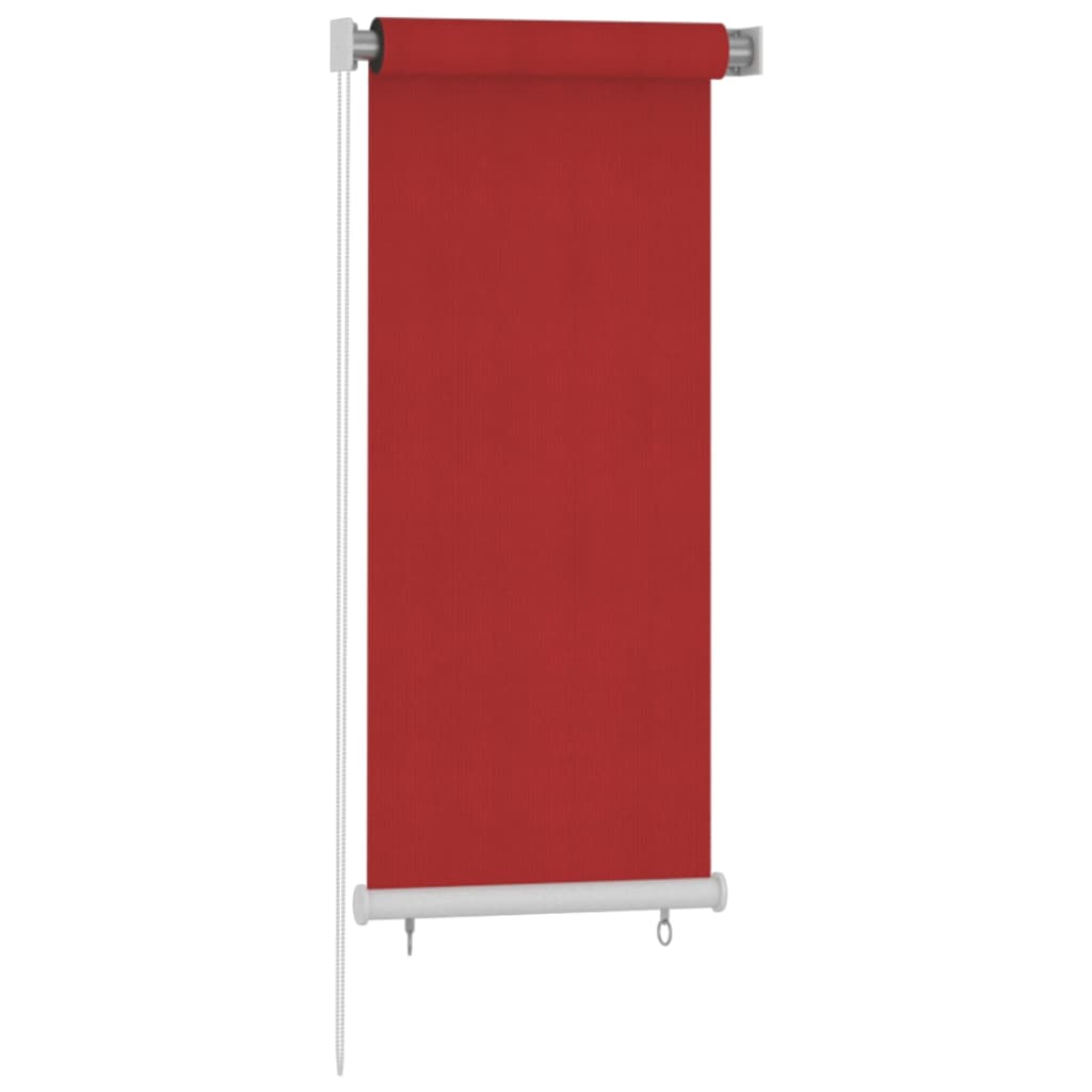 Vidaxl Roller Blind per l'esterno 60x140 cm HDPE rosso