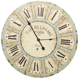 VidaXL wall clock 60 cm MDF Multicolor