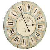 VidaXL wall clock 60 cm MDF Multicolor