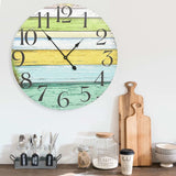 Vidaxl Wall Clock 60 cm MDF Multicolor