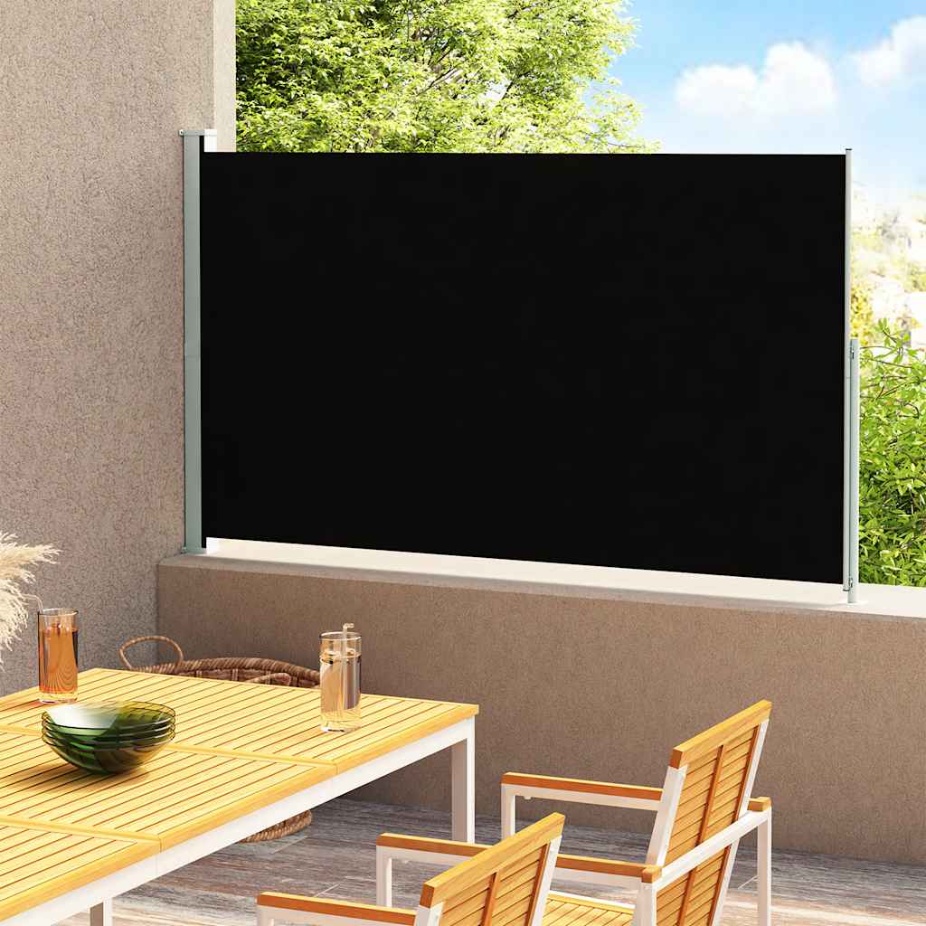 Vidaxl Garden Screen estendibile 180x300 cm nero