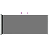 Vidaxl Garden Screen estendibile 180x500 cm nero