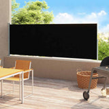 Vidaxl Garden Screen estendibile 180x500 cm nero