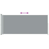 Vidaxl Garden Screen estendibile 180x500 cm grigio