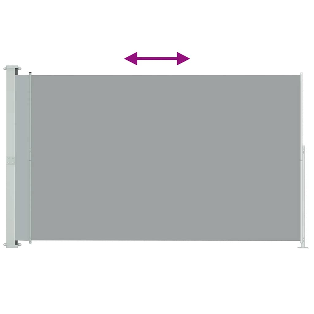 Vidaxl Garden Screen estendibile 200x300 cm grigio