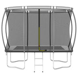 Vidaxl Trampoline set rectangular 150 kg 274x183x76 cm