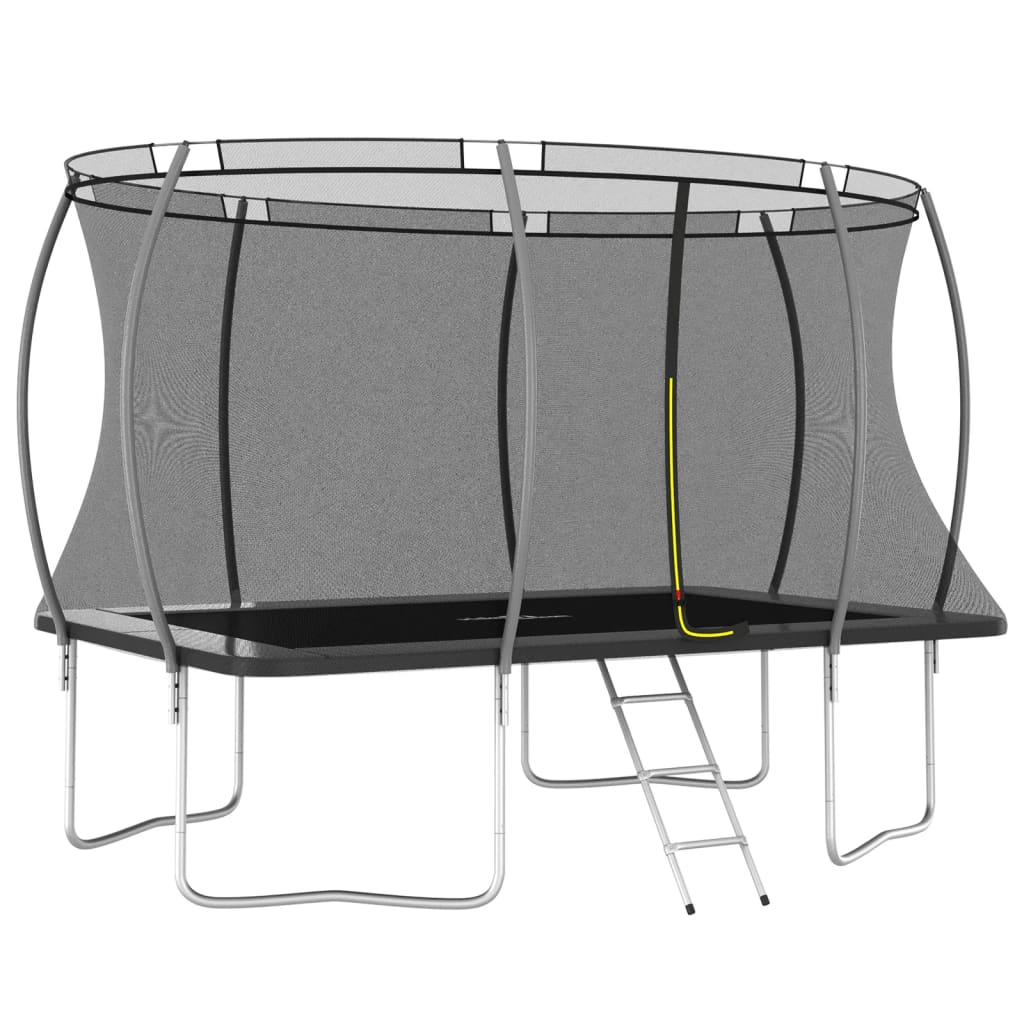 Vidaxl Trampoline agestallt gëtt rechteckeg 150 kg 335x244x90 cm