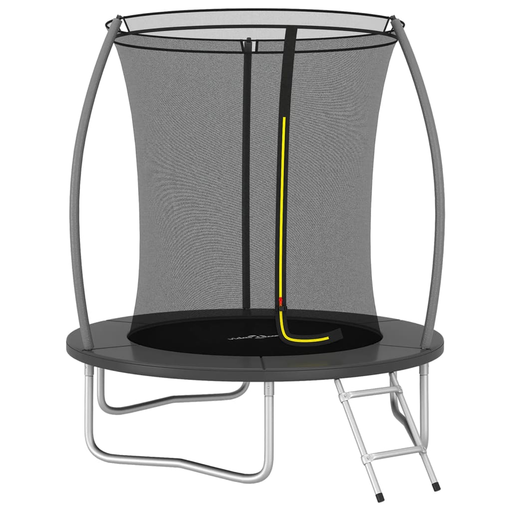 VidaXL Trampolineset rond 80 kg 183x52 cm