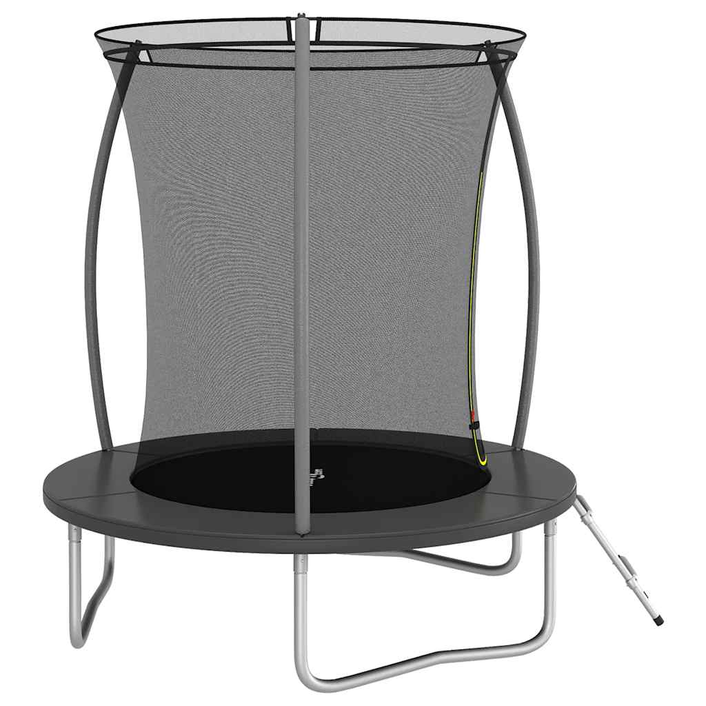 Vidaxl -Trampolin -Set um 80 kg 183x52 cm