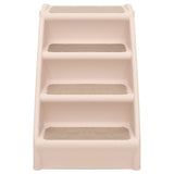 Vidaxl Dog Staircase pliable 62x40x49.5 cm crème